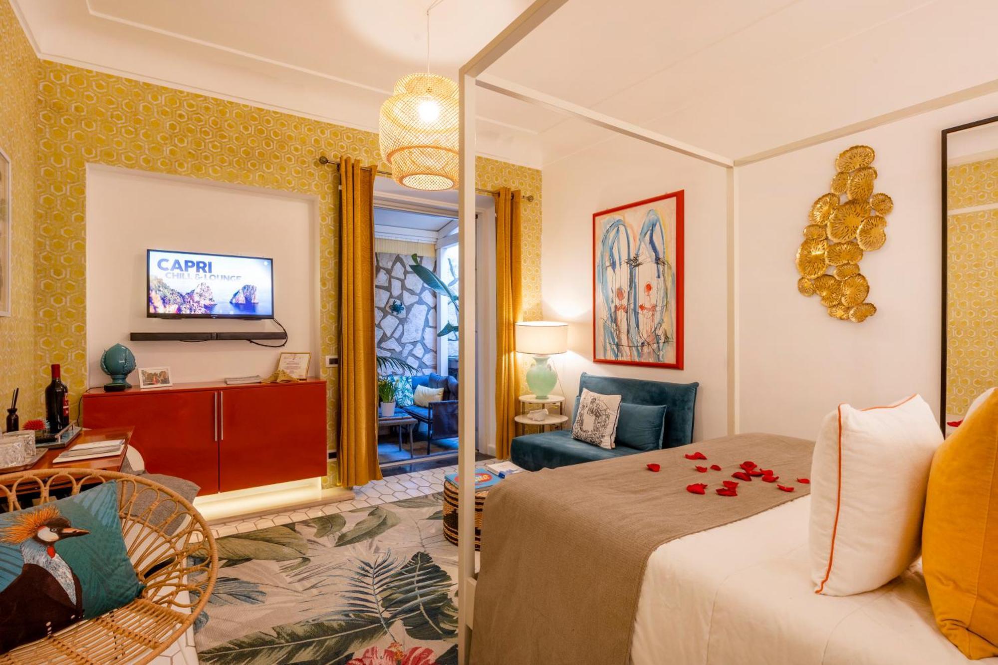 Suite Apartment Capri Con Jacuzzi In Piazzetta Exterior photo